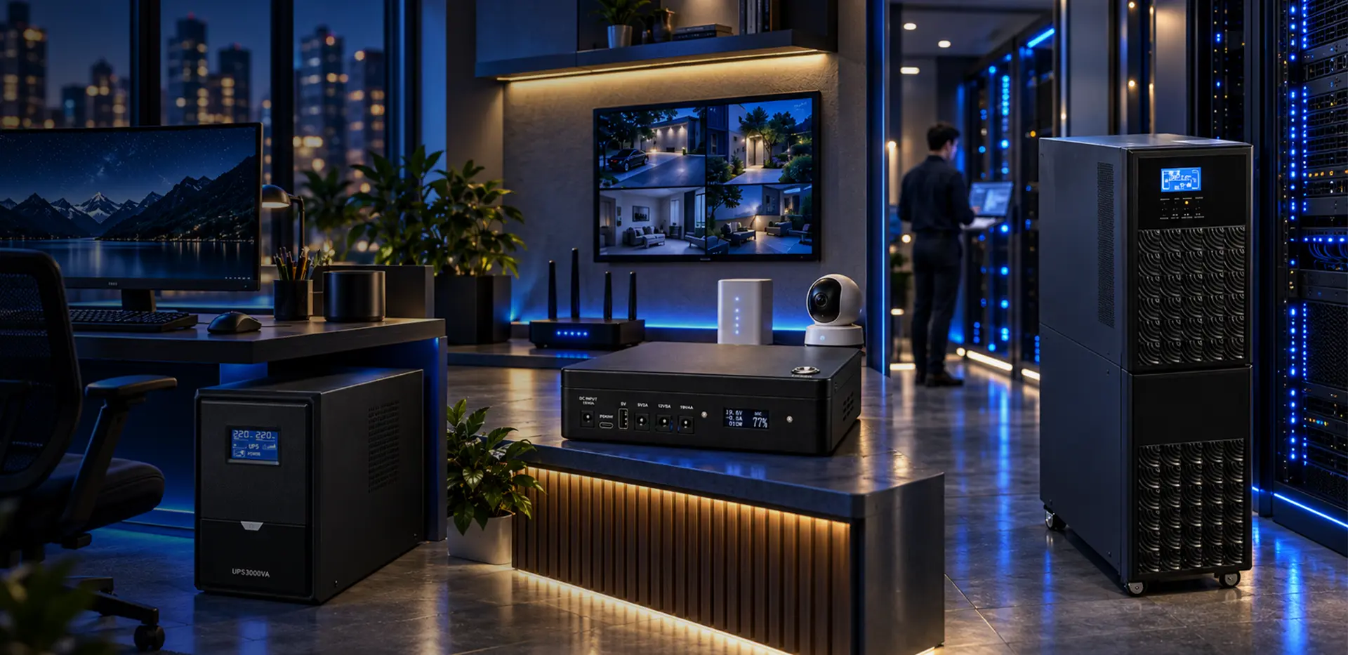 Nhà sản xuất bộ nguồn UPS chuyên nghiệp